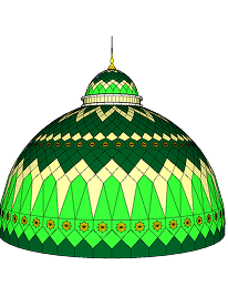 Kubah Masjid Setengah Bola